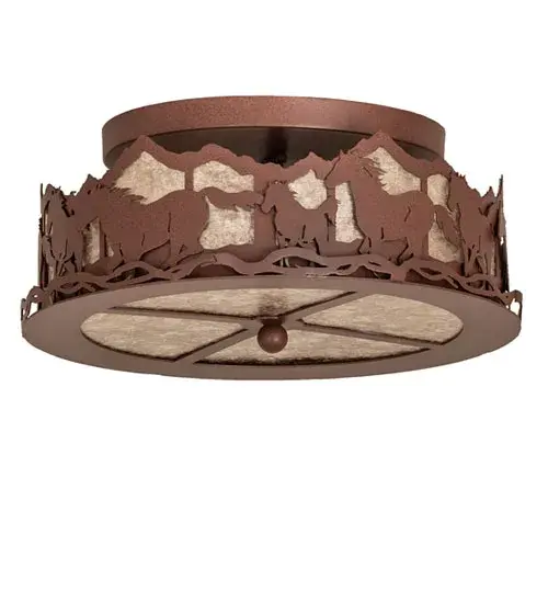 The Meyda Tiffany - Running Horses by Meyda Lighting - Image 3