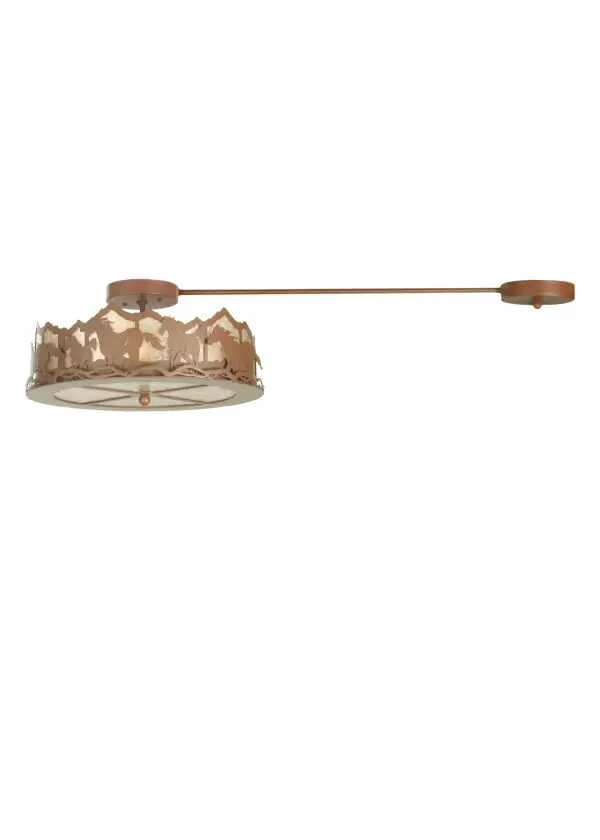 The Meyda Tiffany - Running Horses by Meyda Lighting