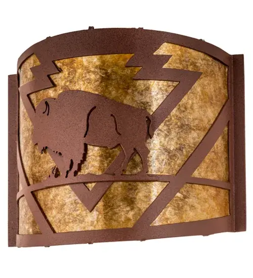 The Lone Buffalo by Meyda Lighting - Image 3