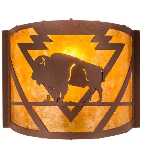 The Lone Buffalo by Meyda Lighting - Image 5