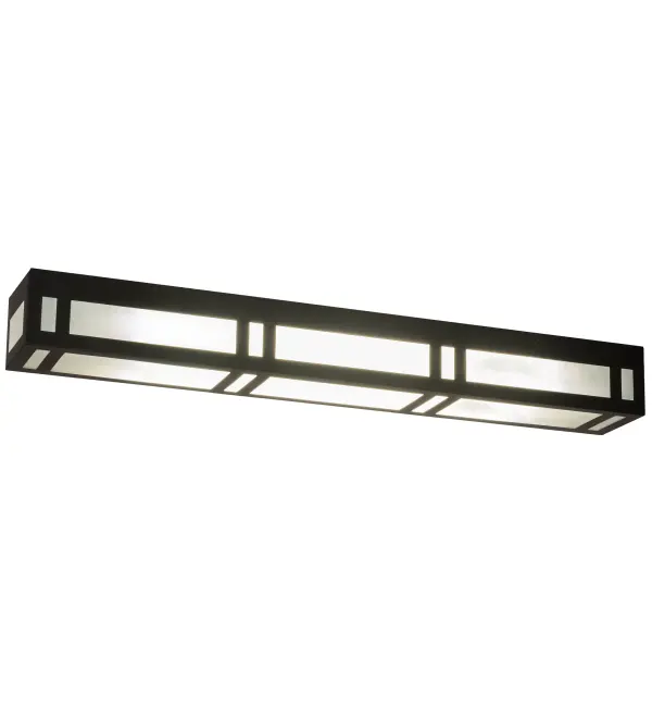 The material is Brass; Glass and Steel. The finish is Craftsman Brown. The shade is White Glass.