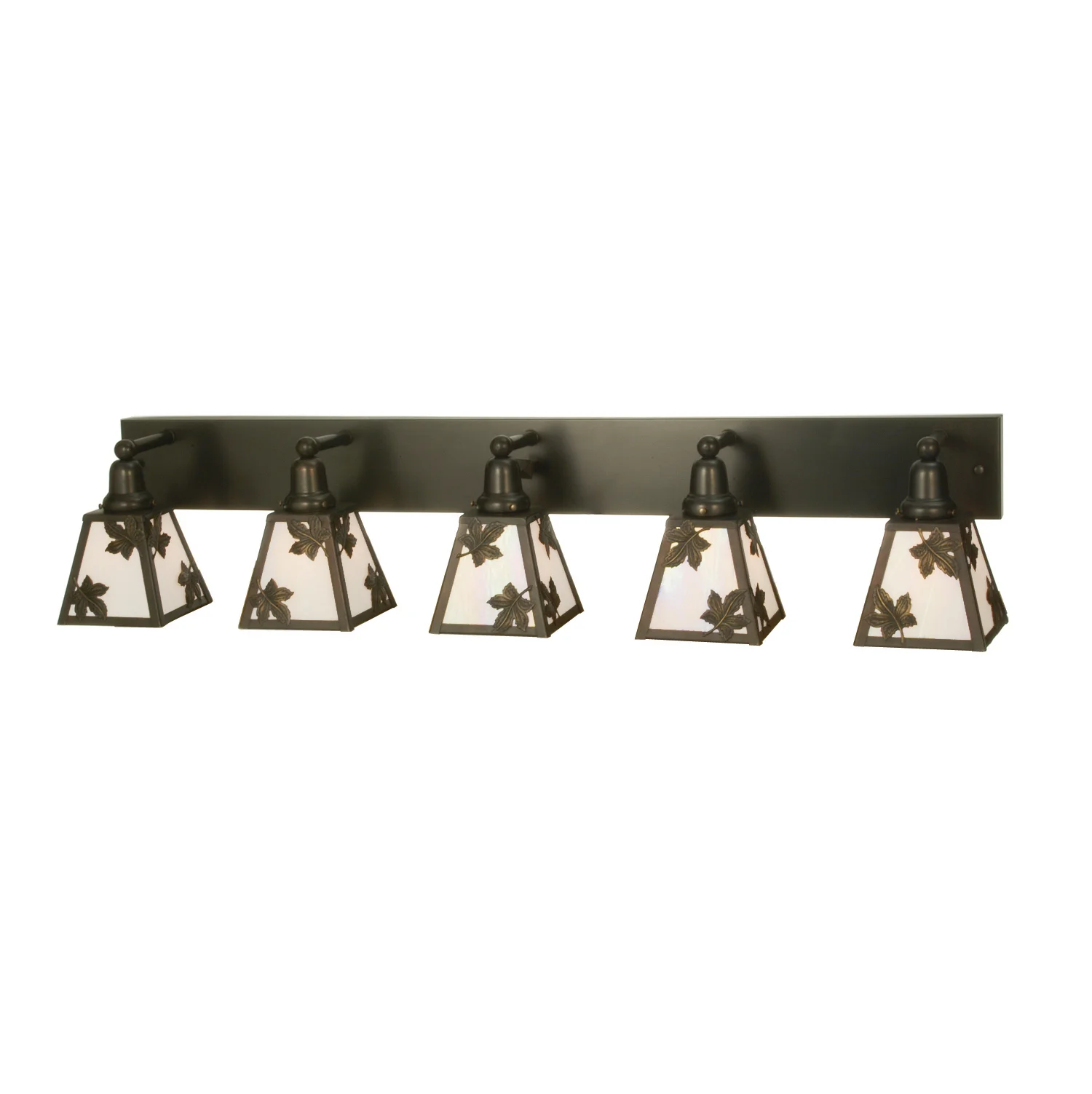 48"W Maple Leaf 5 LT Vanity Light