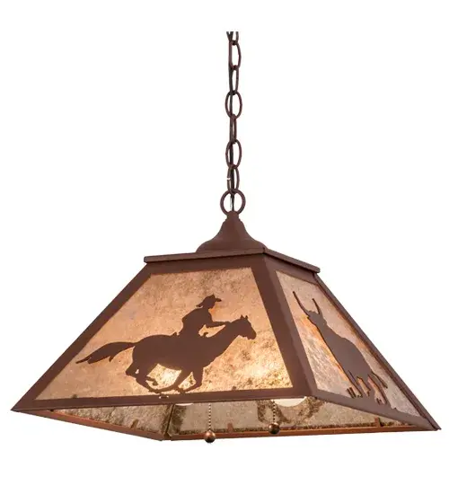 The Meyda Tiffany - Cowboy & Steer by Meyda Lighting - Image 2
