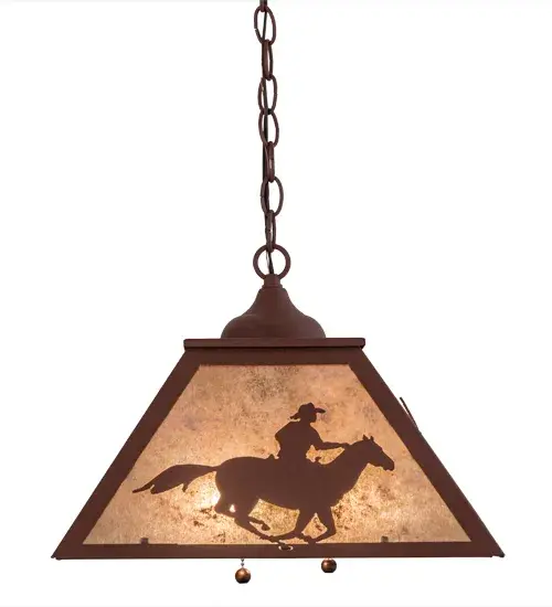 The Meyda Tiffany - Cowboy & Steer by Meyda Lighting - Image 5
