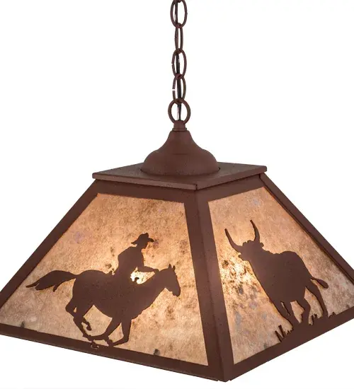 The Meyda Tiffany - Cowboy & Steer by Meyda Lighting - Image 8