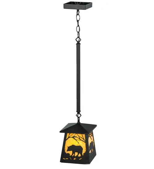 The Meyda Tiffany - Bear At Dawn by Meyda Lighting - Image 4