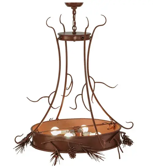 The Woodland Pine by Meyda Lighting - Image 4