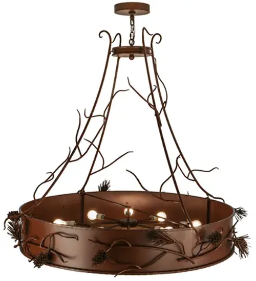 The Woodland Pine by Meyda Lighting - Image 4