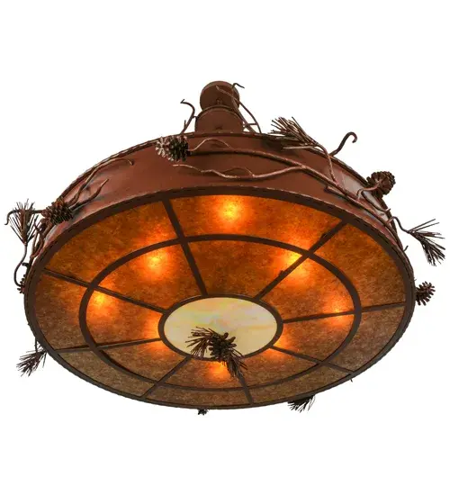 The Woodland Pine by Meyda Lighting - Image 6