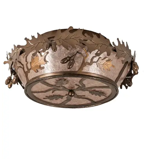 The Meyda Tiffany - Oak Leaf & Acorn by Meyda Lighting - Image 3