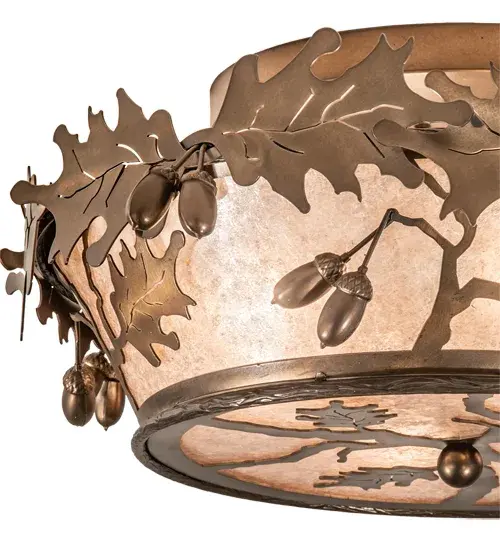 The Meyda Tiffany - Oak Leaf & Acorn by Meyda Lighting - Image 4