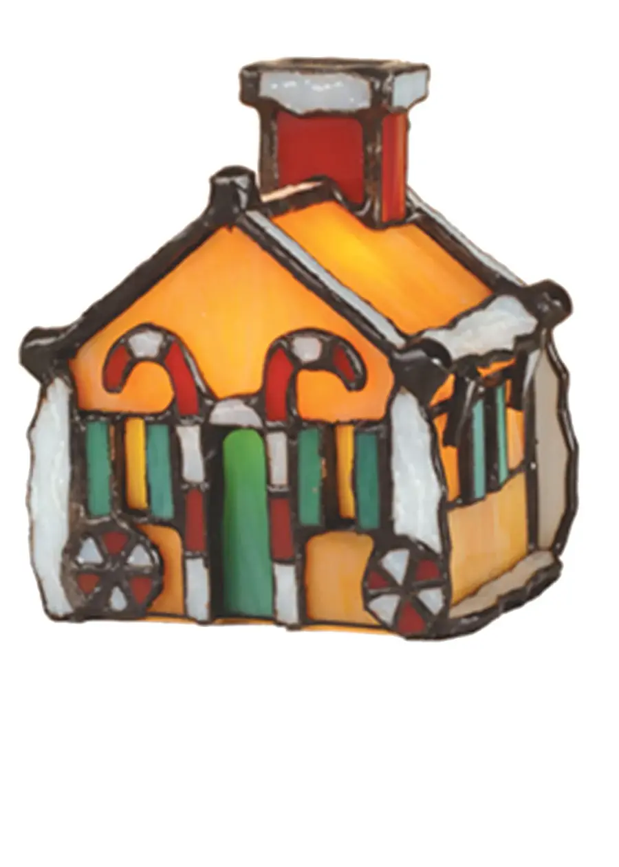 The Meyda Tiffany - Gingerbread House by Meyda Lighting