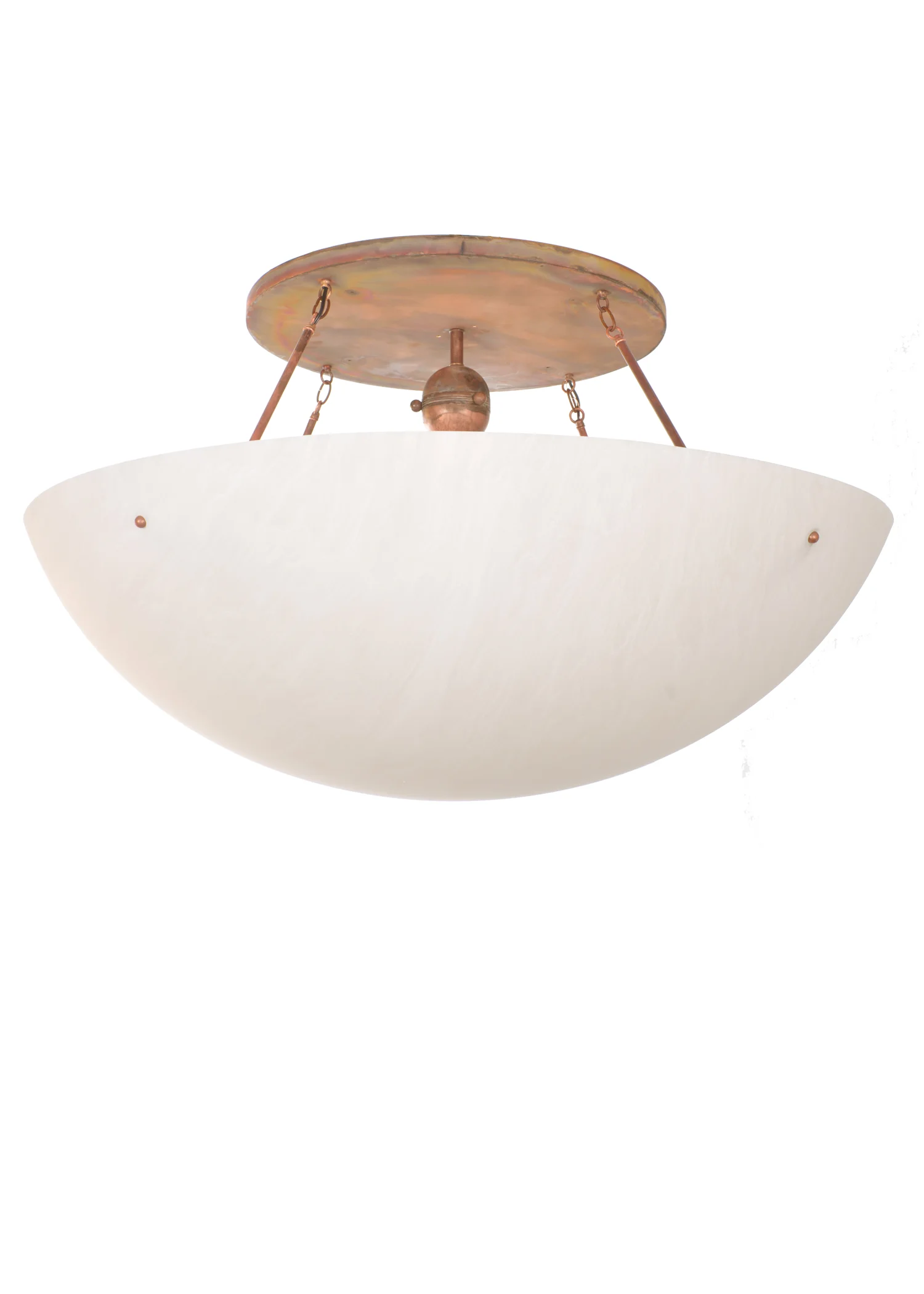 Artesia Eight Light Flushmount in Vintage Copper