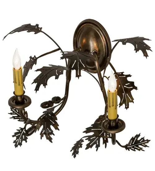 The Oak Leaf & Acorn by Meyda Lighting - Image 4