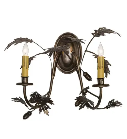 The Oak Leaf & Acorn by Meyda Lighting - Image 5