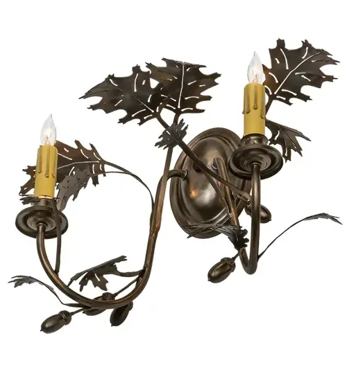 The Oak Leaf & Acorn by Meyda Lighting - Image 6