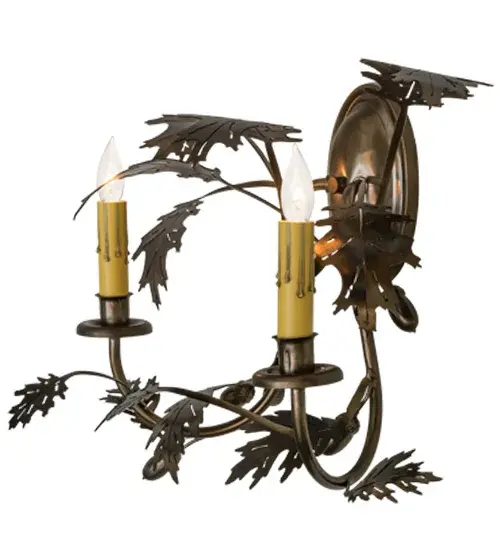 The Oak Leaf & Acorn by Meyda Lighting - Image 7