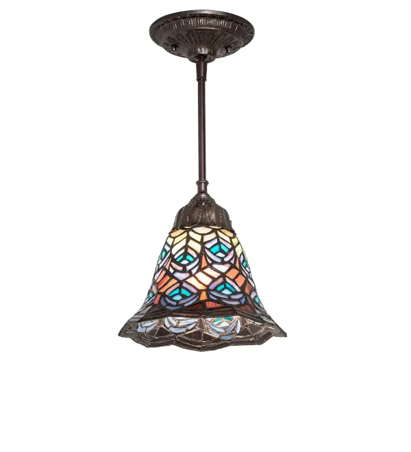 The Meyda Tiffany - Tiffany Peacock Feather by Meyda Lighting - Image 1