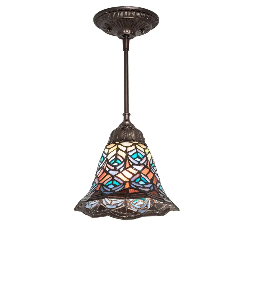 The Meyda Tiffany - Tiffany Peacock Feather by Meyda Lighting - Image 1
