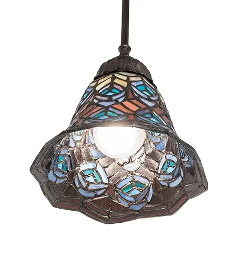 The Meyda Tiffany - Tiffany Peacock Feather by Meyda Lighting - Image 6