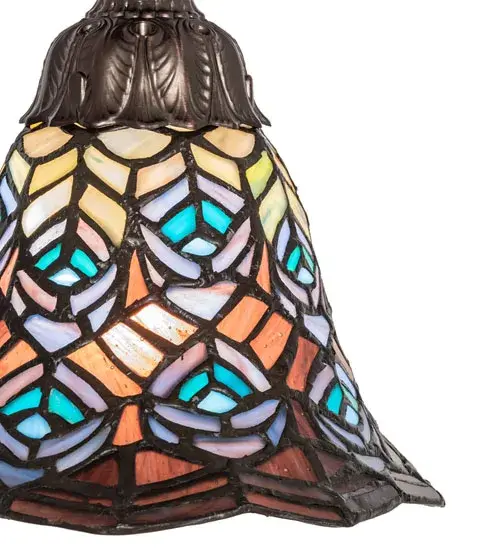 The Meyda Tiffany - Tiffany Peacock Feather by Meyda Lighting - Image 8