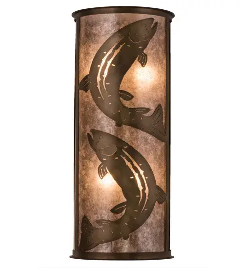 The Meyda Tiffany - Leaping Trout by Meyda Lighting - Image 2