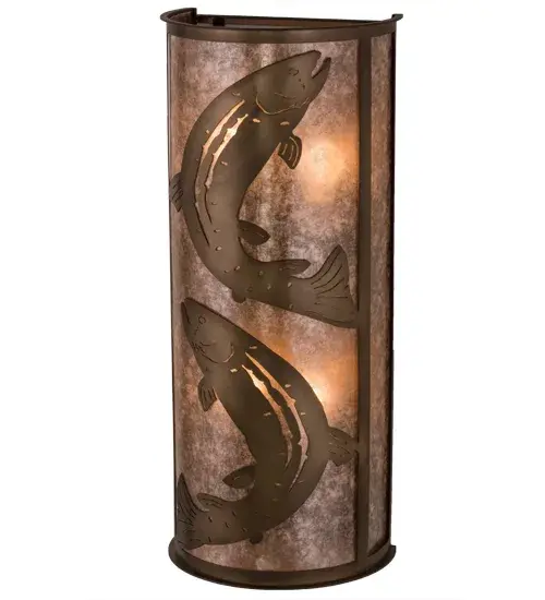 The Meyda Tiffany - Leaping Trout by Meyda Lighting - Image 4