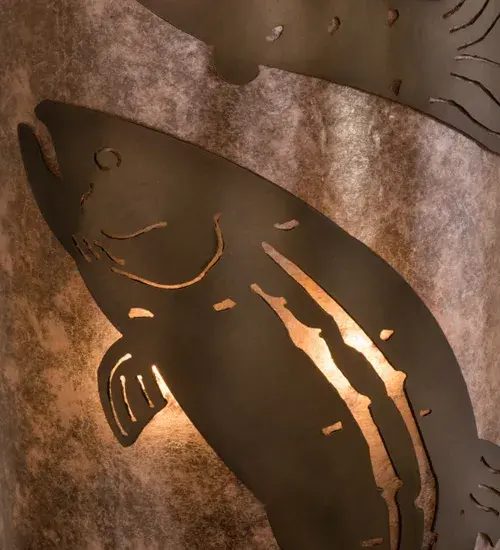 The Meyda Tiffany - Leaping Trout by Meyda Lighting - Image 9