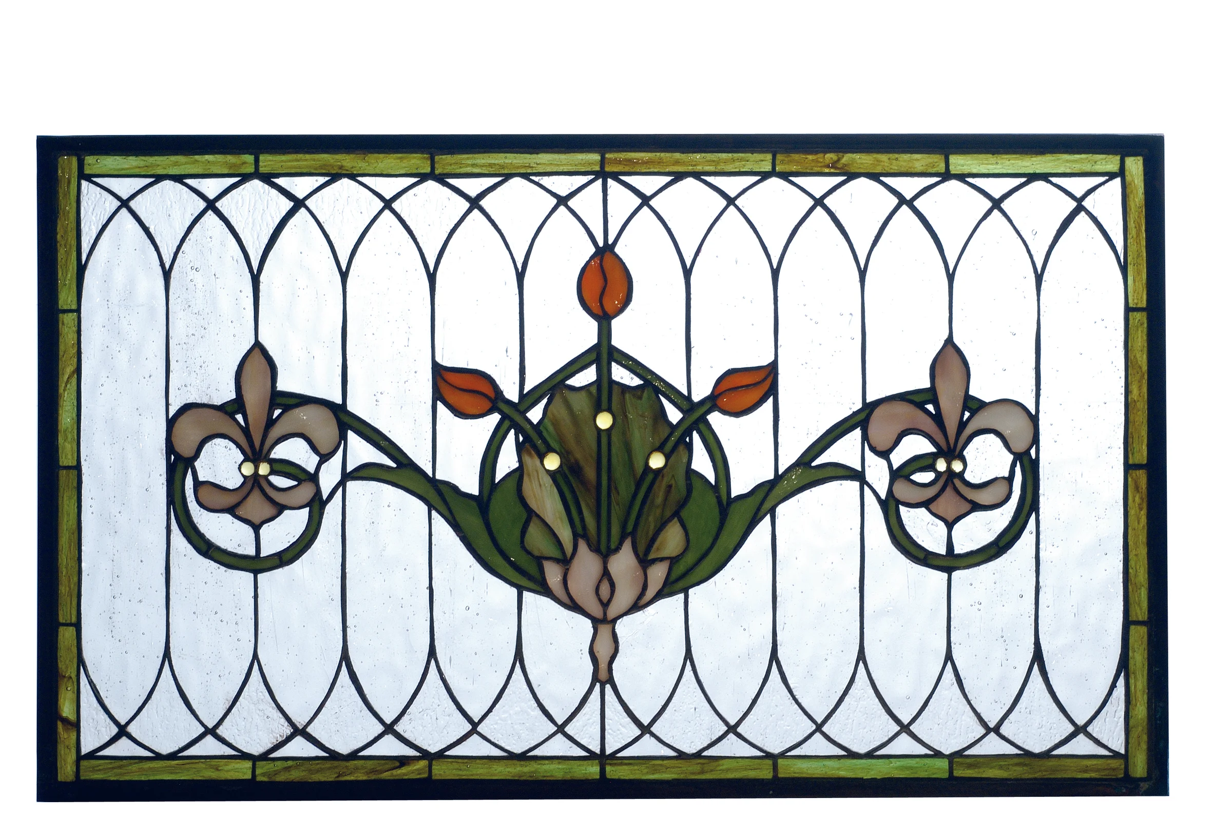 Tulip & Fleurs Window in Zaf Bapa Orangewg