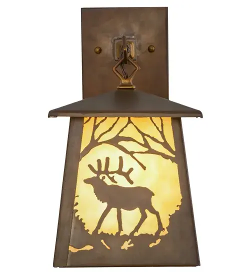 The Meyda Tiffany - Elk At Dawn by Meyda Lighting - Image 5