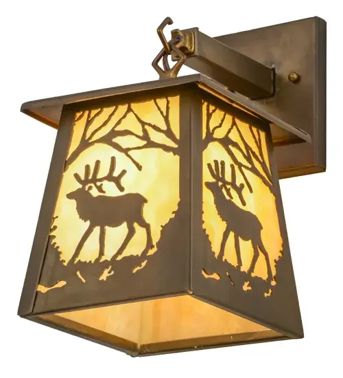 The Meyda Tiffany - Elk At Dawn by Meyda Lighting - Image 6