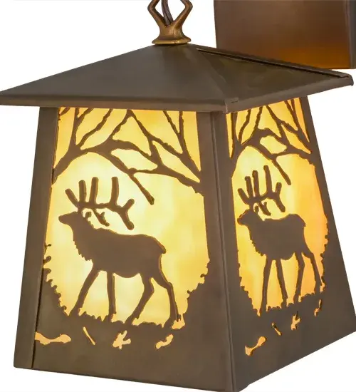 The Meyda Tiffany - Elk At Dawn by Meyda Lighting - Image 9
