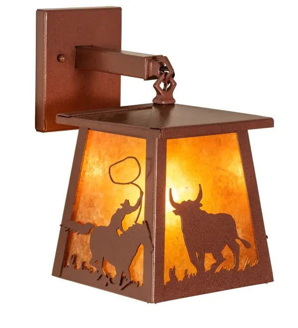 The Cowboy & Steer by Meyda Lighting - Image 1