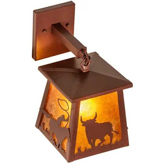 The Cowboy & Steer by Meyda Lighting - Image 4