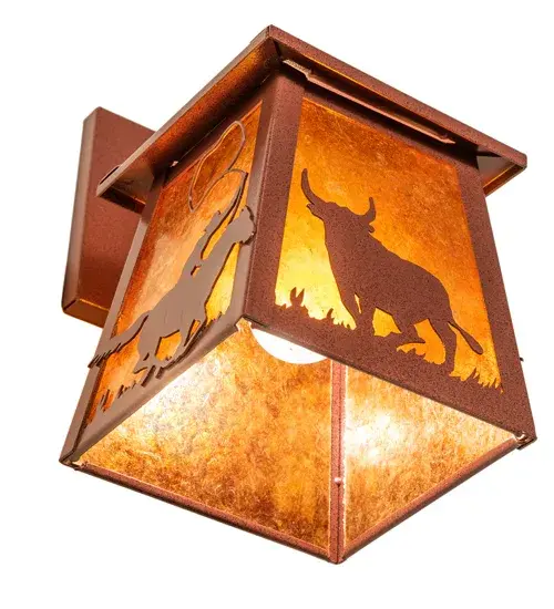 The Cowboy & Steer by Meyda Lighting - Image 6