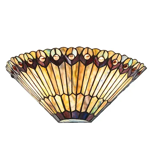 The Tiffany Jeweled Peacock by Meyda Lighting - Image 2