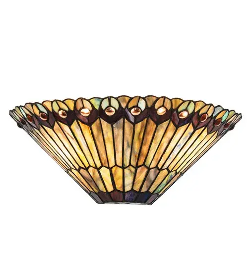 The Tiffany Jeweled Peacock by Meyda Lighting - Image 5