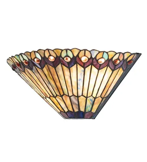 The Tiffany Jeweled Peacock by Meyda Lighting - Image 7