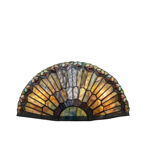 The Tiffany Jeweled Peacock by Meyda Lighting - Image 8