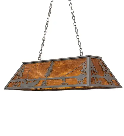 The Meyda Tiffany - Trout & Fisherman by Meyda Lighting - Image 3
