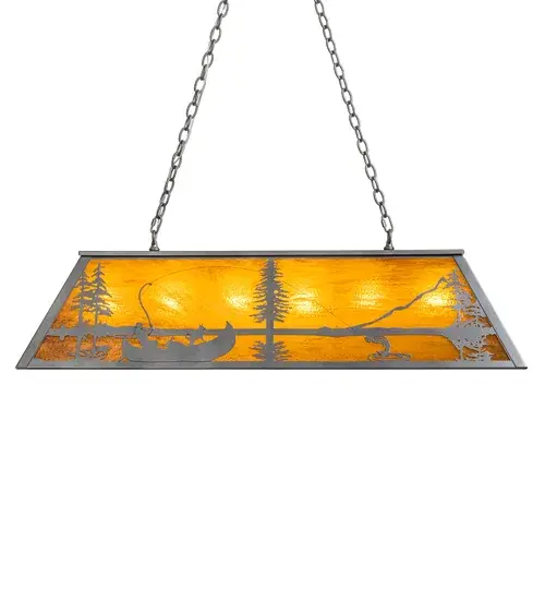 The Meyda Tiffany - Trout & Fisherman by Meyda Lighting - Image 5