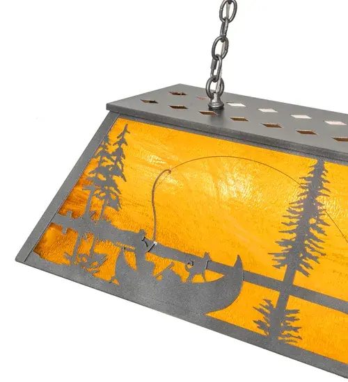 The Meyda Tiffany - Trout & Fisherman by Meyda Lighting - Image 9
