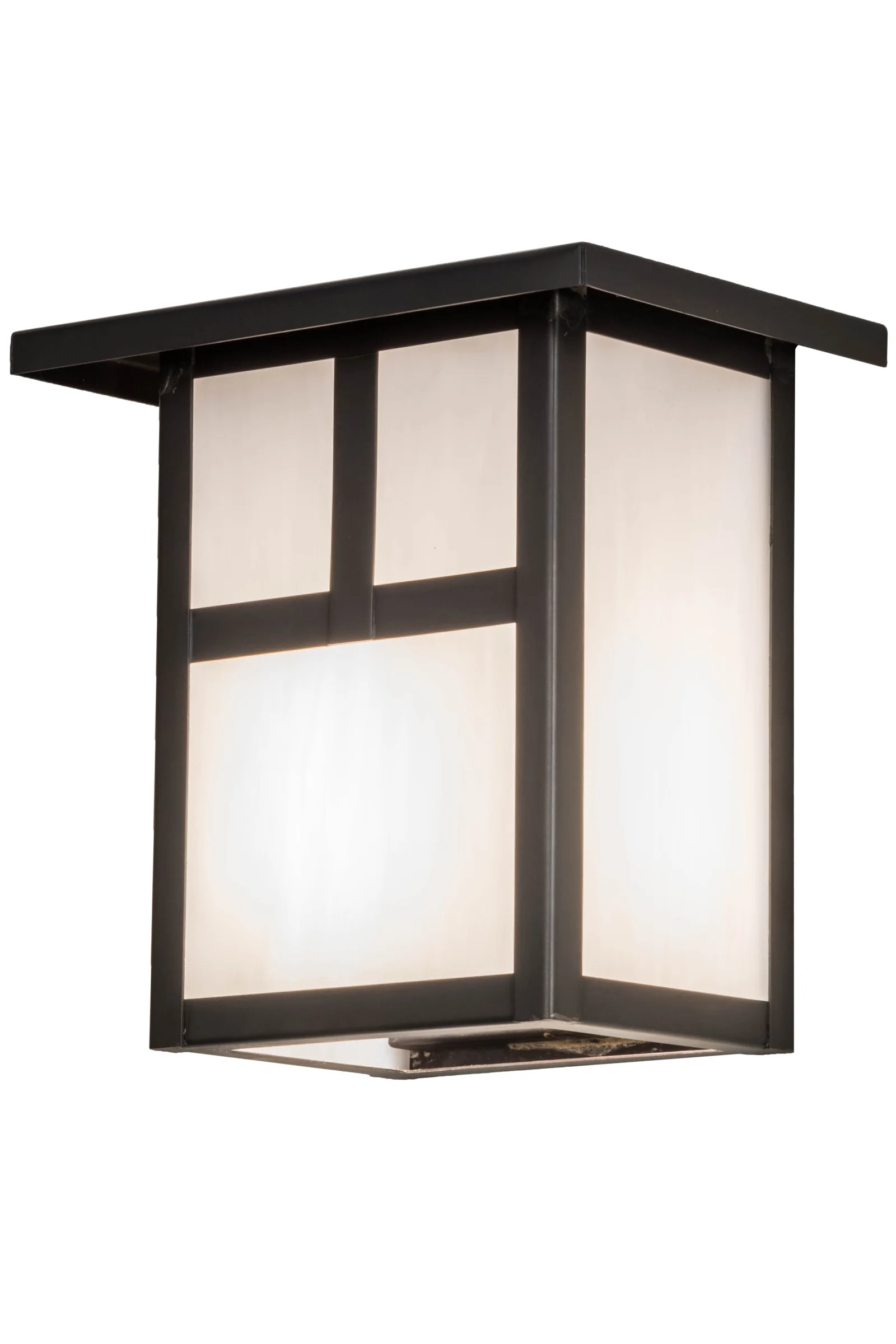 Hyde Park One Light Wall Sconce in Craftsman Brown