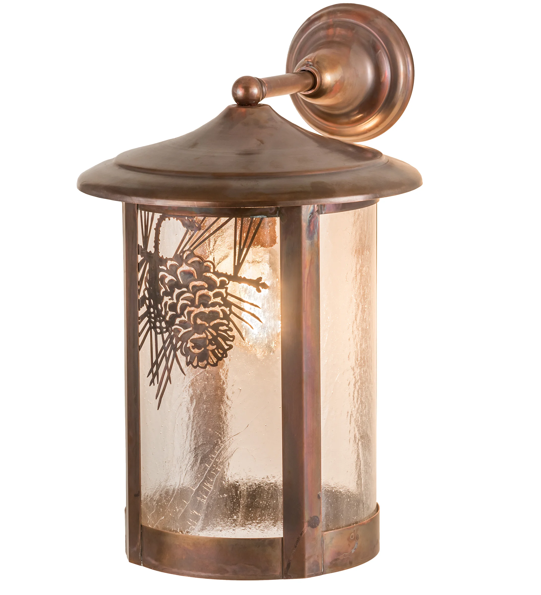 Fulton One Light Wall Sconce in Vintage Copper