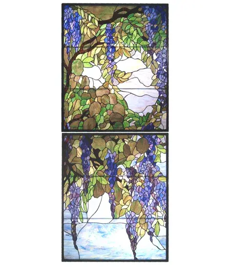 The Tiffany Wisteria & Snowball by Meyda Lighting
