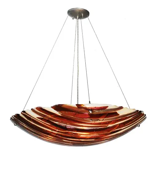 DUE TO THE NATURE OF GLASS SLUMPING;DIAMETER OF GLASS WILL VARY BETWEEN 29-30"