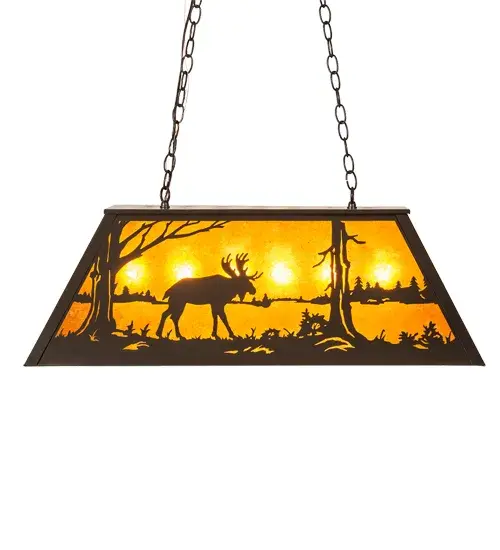 The Meyda Tiffany - Moose At Lake by Meyda Lighting - Image 5