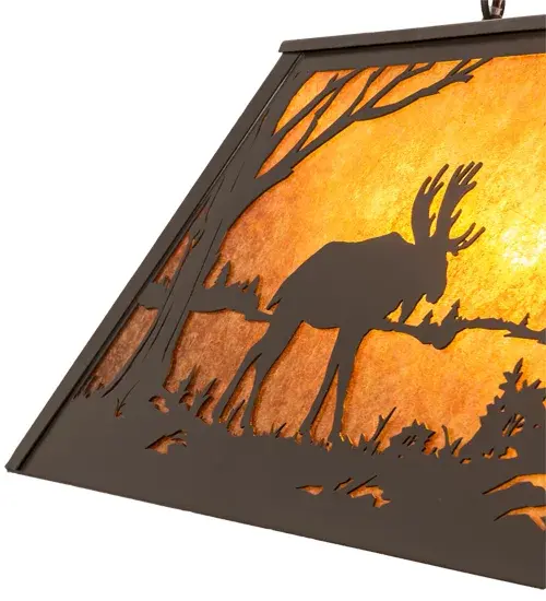The Meyda Tiffany - Moose At Lake by Meyda Lighting - Image 10