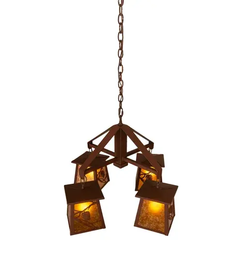 The Meyda Tiffany - Whispering Pines by Meyda Lighting - Image 4