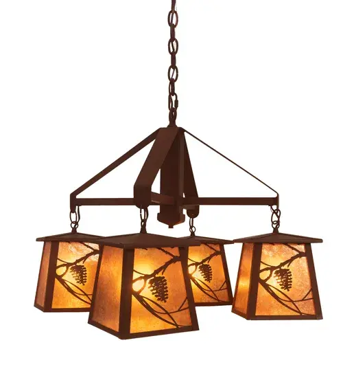 The Meyda Tiffany - Whispering Pines by Meyda Lighting - Image 5